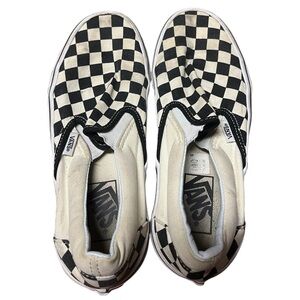 ✨Women’s 6.5 Checkered Vans Off The Wall Flat Shoe✨